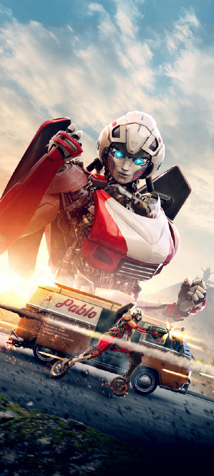 Transformers: Rise of the Power Warriors Arcee phone wallpaper