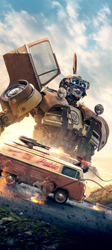 Transformers: Rise of the Power Warriors Wheeljack phone wallpaper