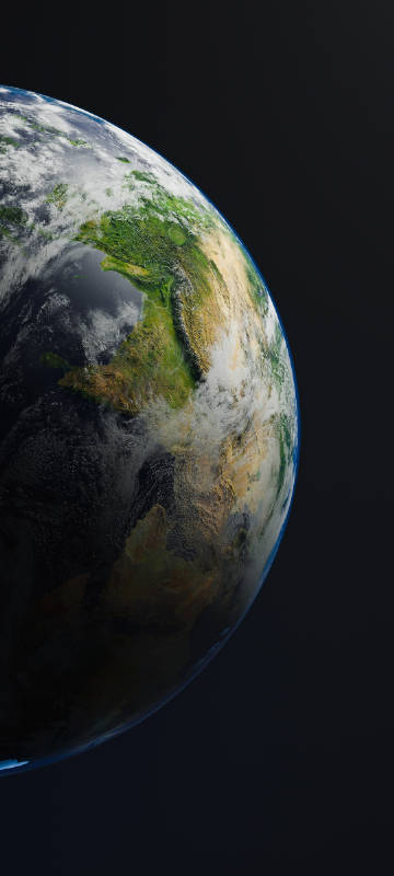 earth dark background phone wallpaper