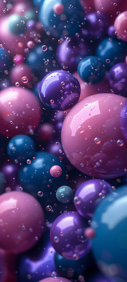 Splendid sphere full of fantasy phone wallpaper
