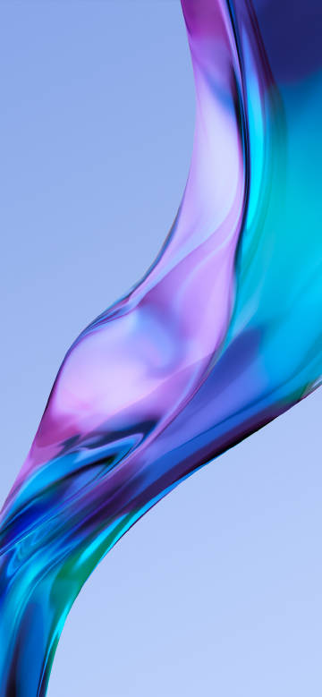 Blue, Purple and Cyan Abstract Phone Wallpaper