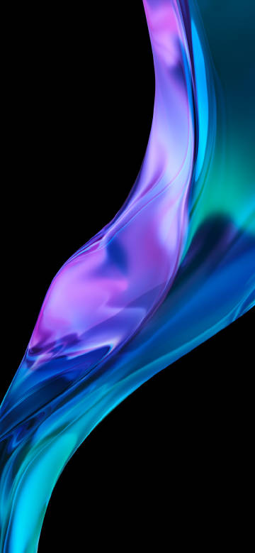 Blue, purple twisted visuals abstract phone wallpaper