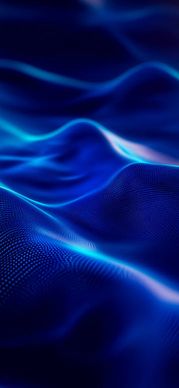 Blue fluid abstract