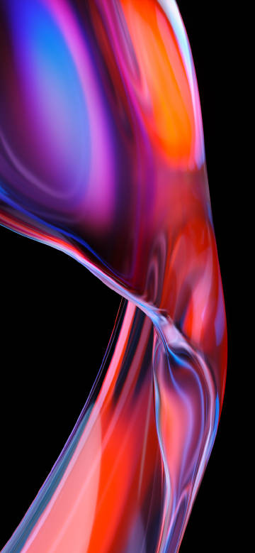Red, purple and blue abstract phone wallpaper