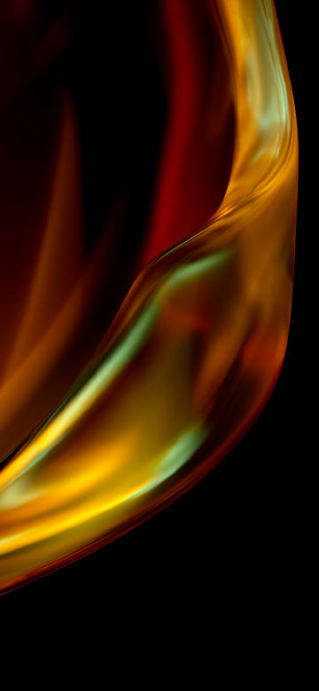 Yellow, Red and Green Abstract Phone Wallpaper