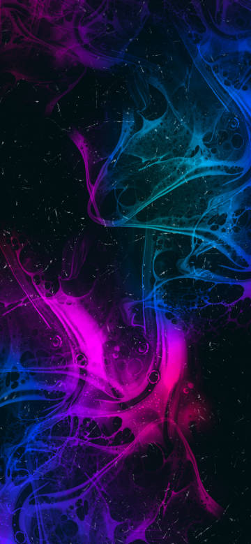 Colorful liquid abstract phone wallpaper