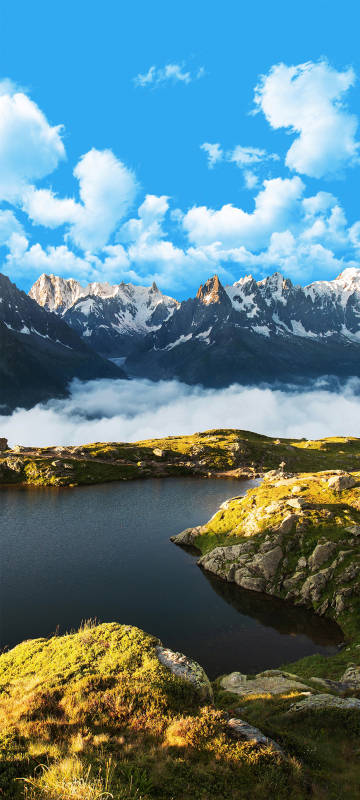Breathtaking views of the Alps