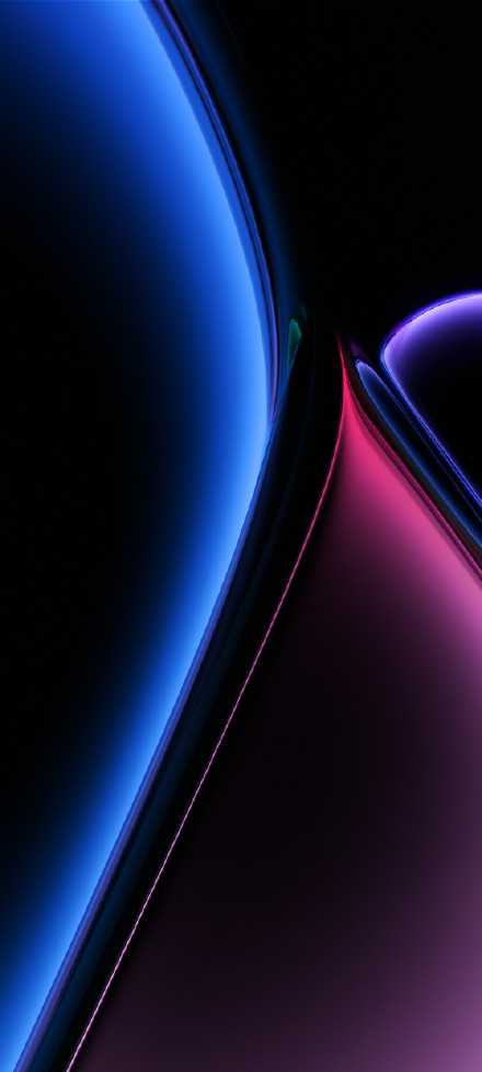 Cool blue-pink gradient abstract wallpaper