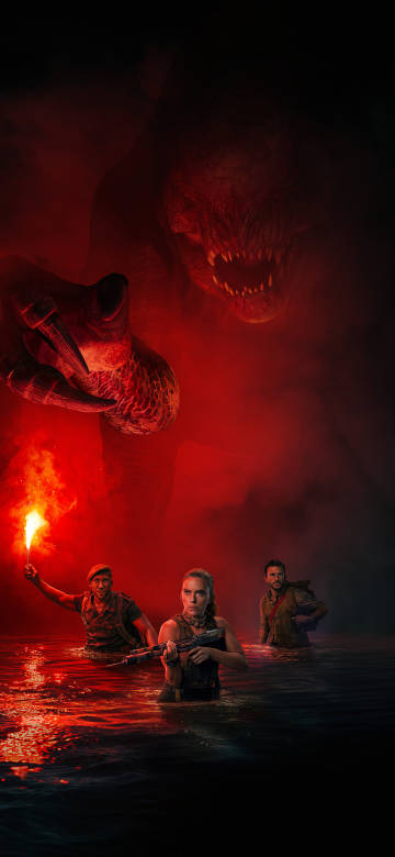 Jurassic World: Rebirth movie poster 4K phone wallpaper