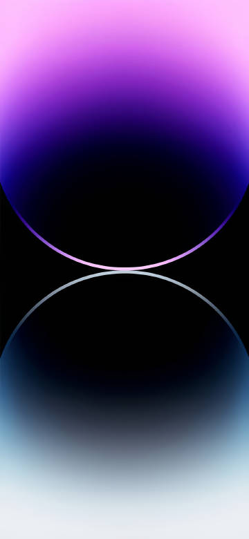 Purple and blue halo gradient graphics 4K Iphone Wallpaper