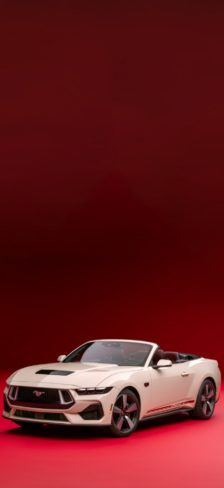 Ford Mustang GT Convertible Anniversary Package 2024 Wallpaper