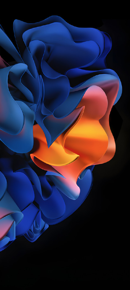 Nubia Z50 Ultra Wallpaper: Geometric Abstract Art