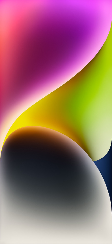 iPhone 14 White Wallpaper