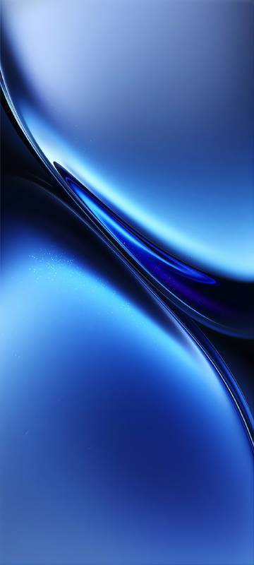 Dynamic beauty of shining blue curves