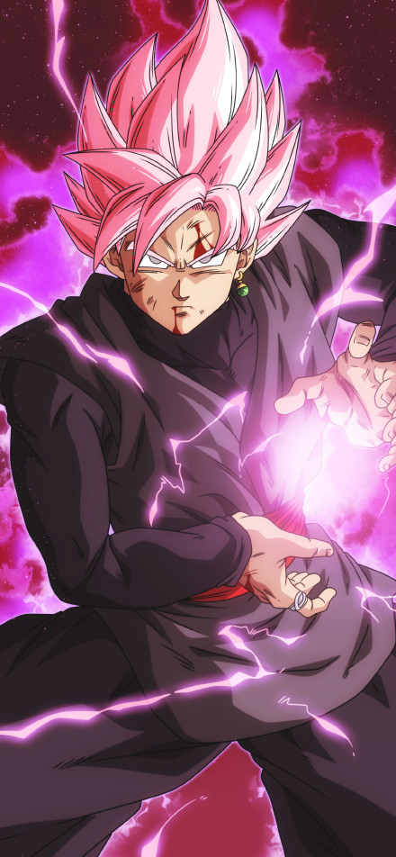 Goku Black In Super Saiyan Rosé Form