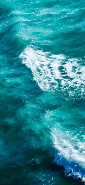 Ocean Wave Aesthetic Phone Wallpaper