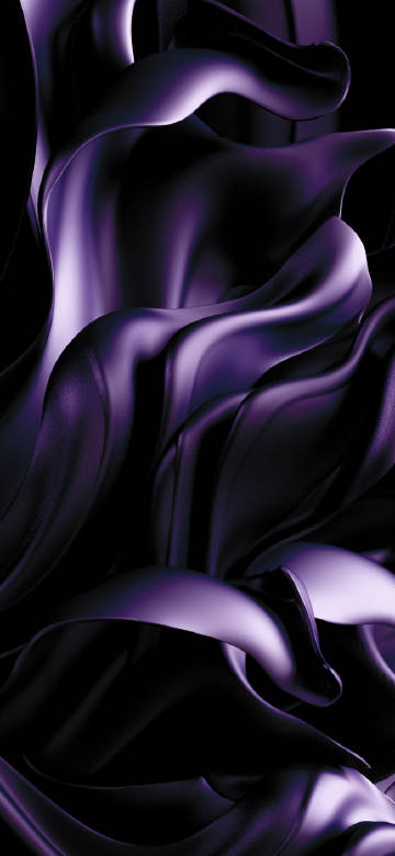 Dark purple abstract fluid texture visual effect phone wallpaper