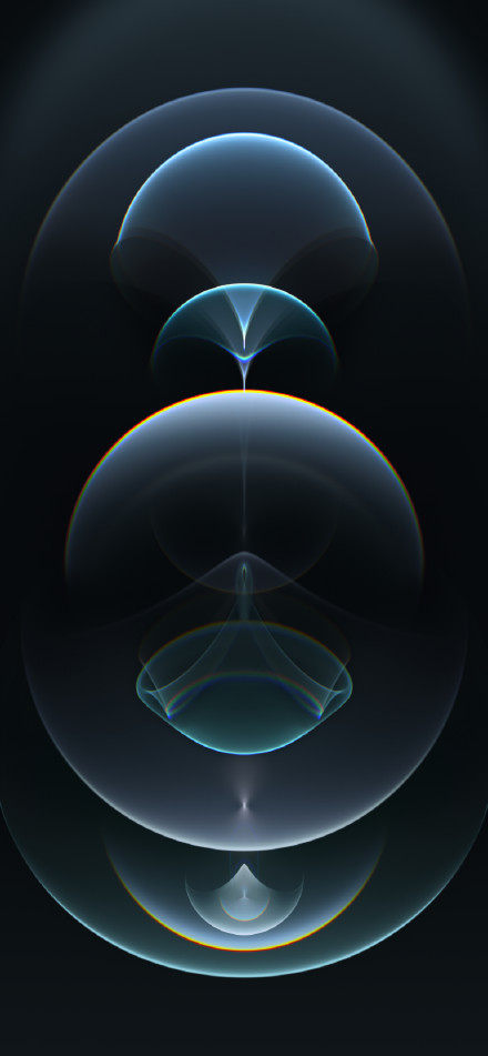 iPhone 12 Pro ​​​Resonance Silver Light Wallpaper