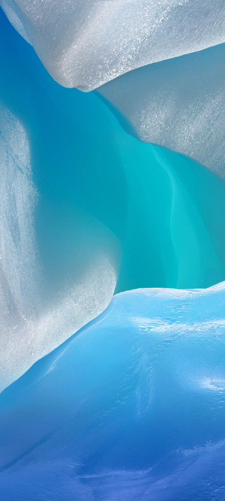 Abstract Glacier Texture Wallpaper
