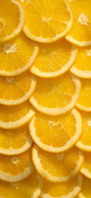 Close-Up of Vibrant Orange Slices 4K