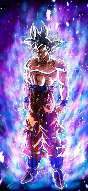 Goku Ultra Instinct Power Mode 4K Phone Wallpaper