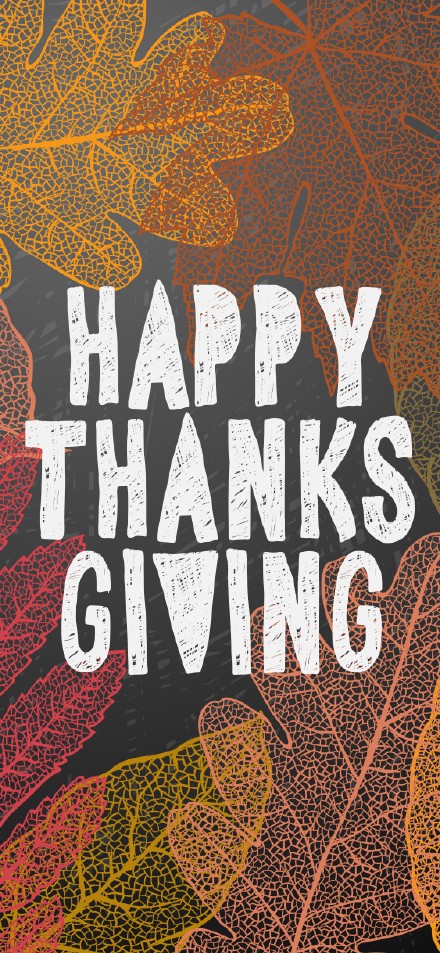 Hand Drawn Thanksgiving Greeting Card Wallpaper