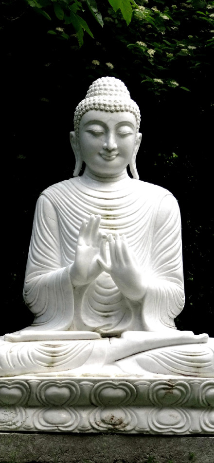 Charm of the buddha statue: power of serenity