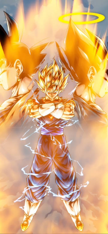 Dragon Ball Vegito in Super Saiyan Form