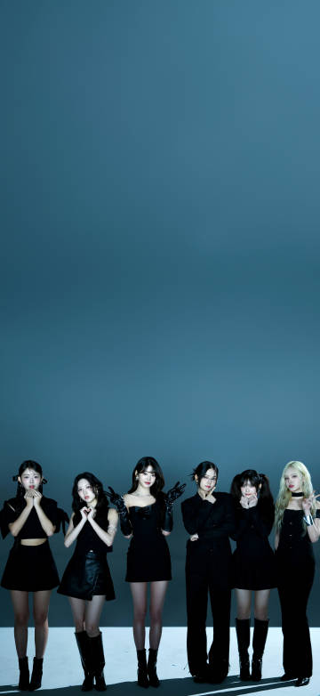 IVE (K-pop) Black dress Wallpaper
