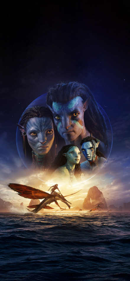Avatar The Way of Water Sully Family Poster 4K