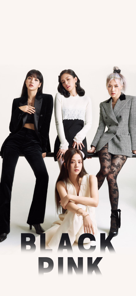 Cool & Elegant Blackpink Members Group Photo