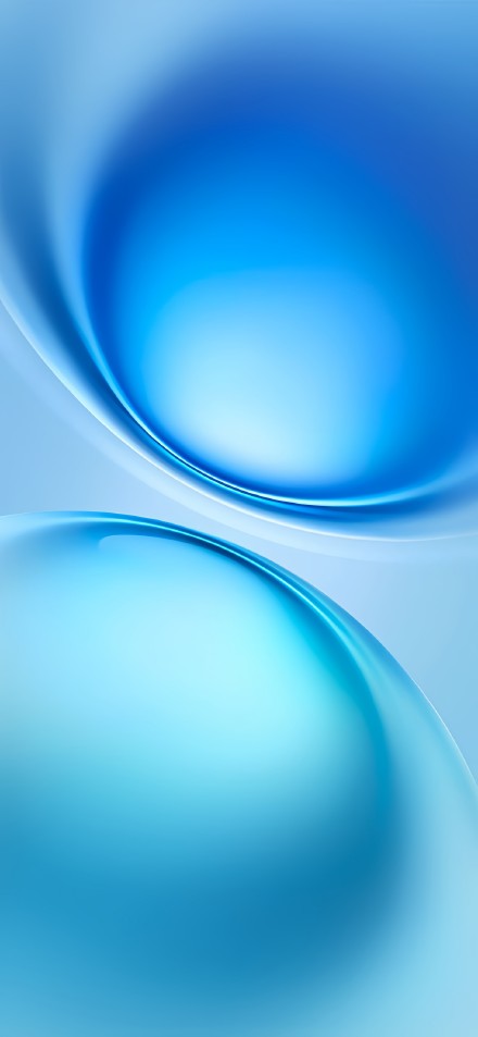 Abstract Blue Gradient Art 4K Phone Wallpaper