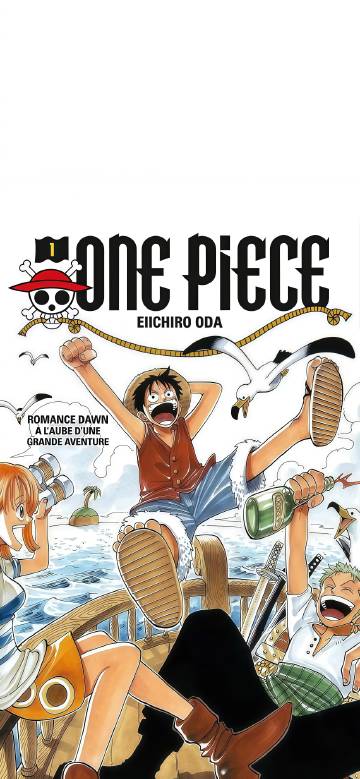 One Piece Vol 1 Cover Phone Wallpaper