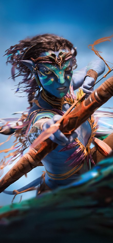 Avatar Neytiri Archery Action Shot 4K Wallpaper