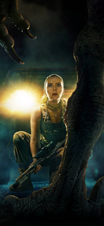 Jurassic World: Rebirth Zora Bennett Phone Wallpaper