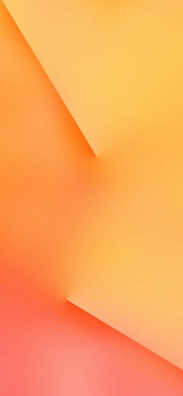 Abstract Orange Gradient 4K Wallpaper, Soft Light and Shadow