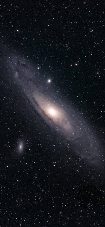The magnificent Andromeda Galaxy in the universe