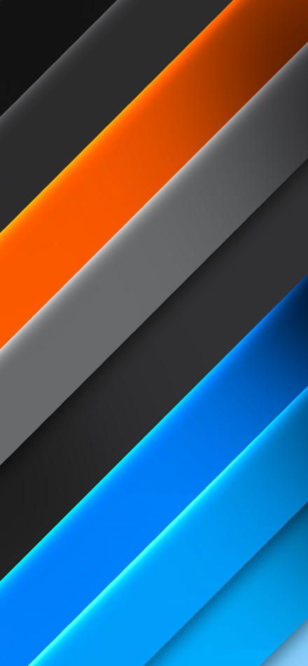 Minimalist abstract wallpaper: dynamic color strips
