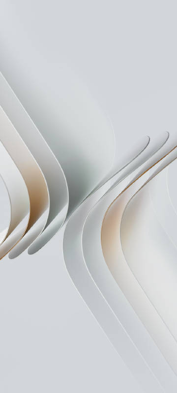 Gray Curve on a Light Gray Background