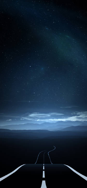 The Road in the Starry Night
