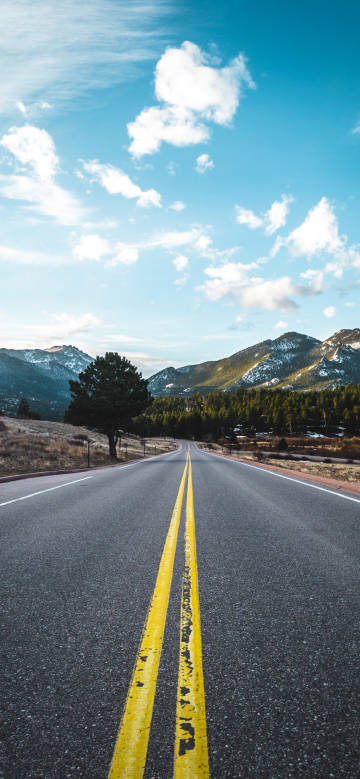 A road stretching into the distance