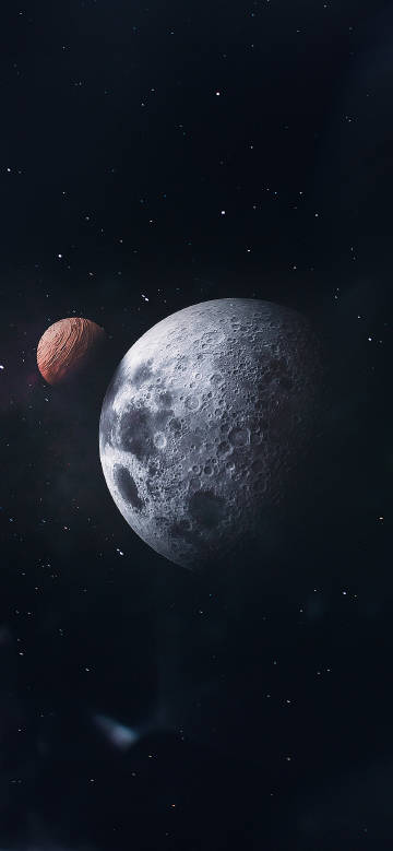 Two Planets in the Depths of the Universe