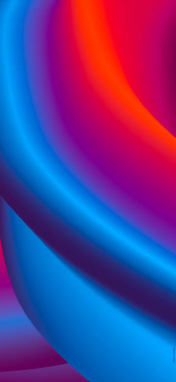 Colorful abstract swirl