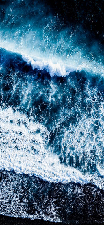 Turbulent Blue Waves