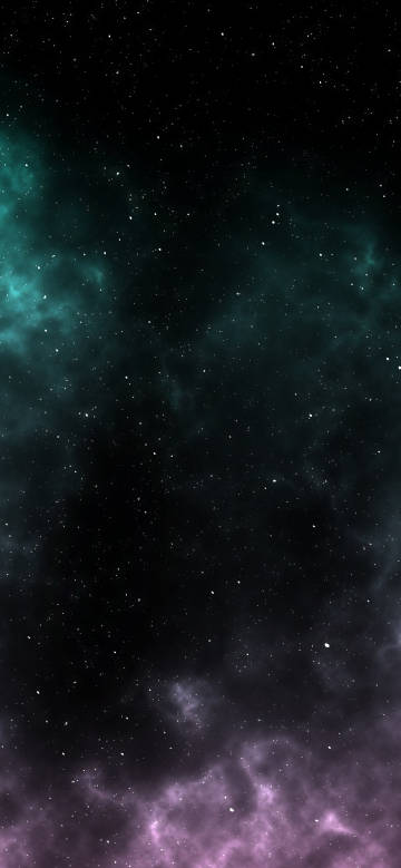 Colorful Nebulae in the Mysterious Starry Sky