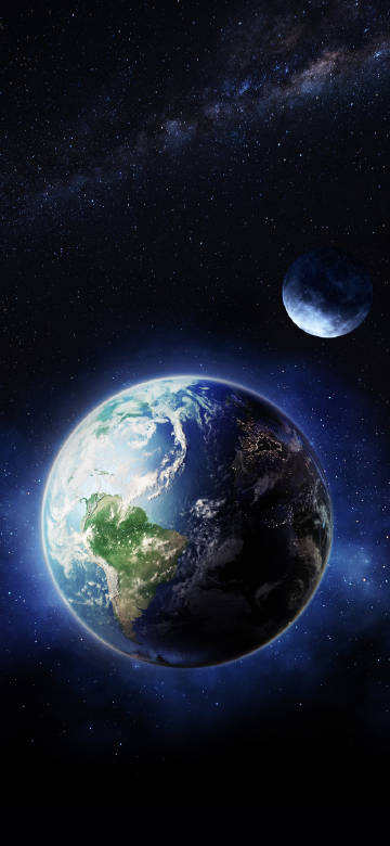 Earth in the vast universe