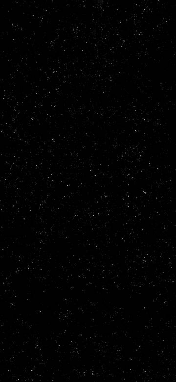The starry sky in the dark night