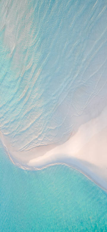 Blue Sea and Silver Sand