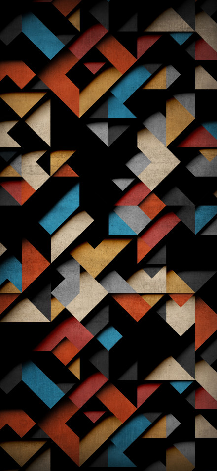 Colorful Geometric Puzzle