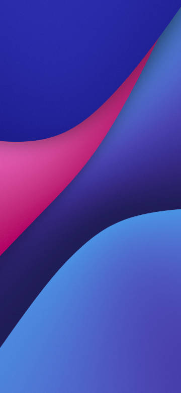Blue And Pink Wave Pattern Abstract Background